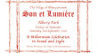 Albury millennium Son et Lumiere programe and ticket